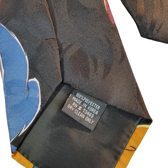 Disney Pooh Winnie the Pooh Tigger and Eeyore Cartoon Men's Tie - Picture 8 of 12